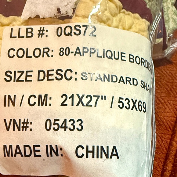 LL Bean quilted berry standard pillow shams - Picture 1 of 7